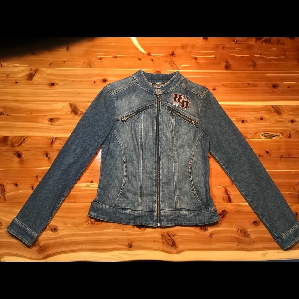 Harley Davidson jean jacket